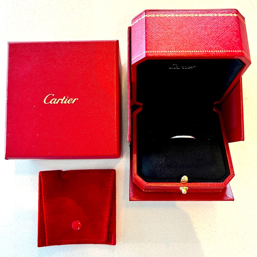 Cartier Platinum Wedding Band